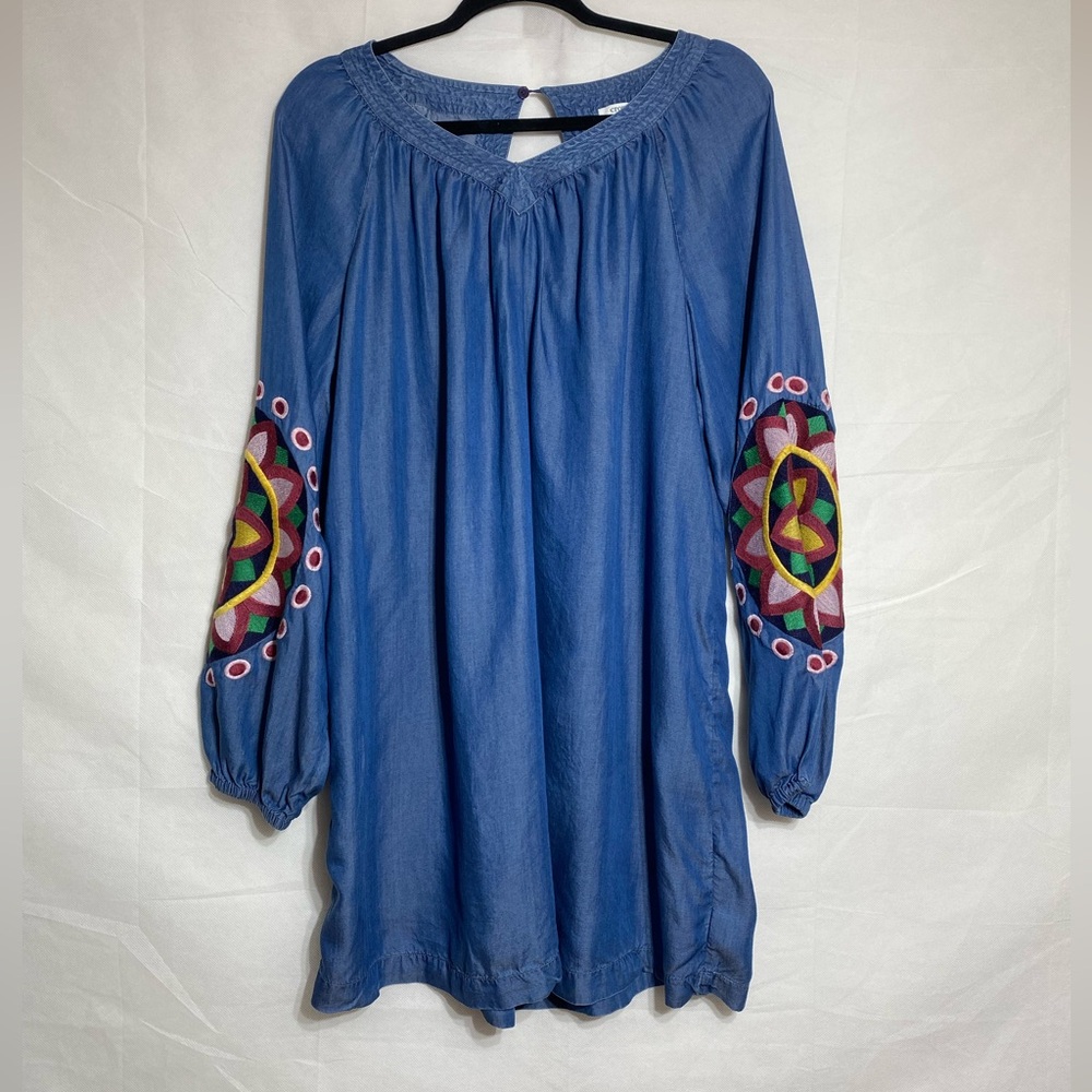 Crown & Ivy Light Blue Chambray dress